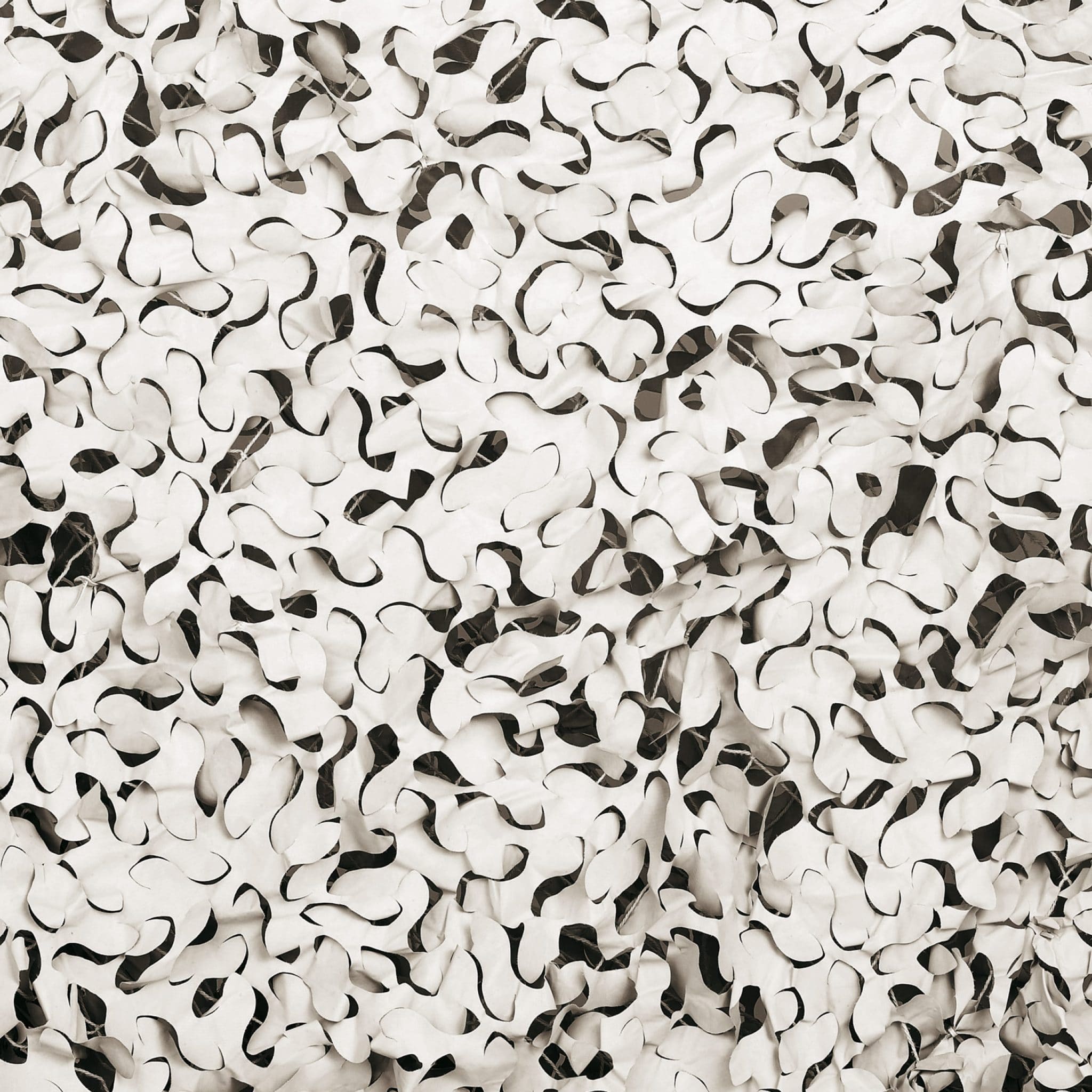 Filet de camouflage blanc