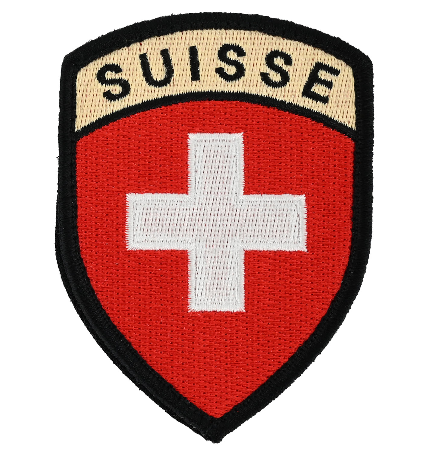 Wappenbadge Suisse gestickt