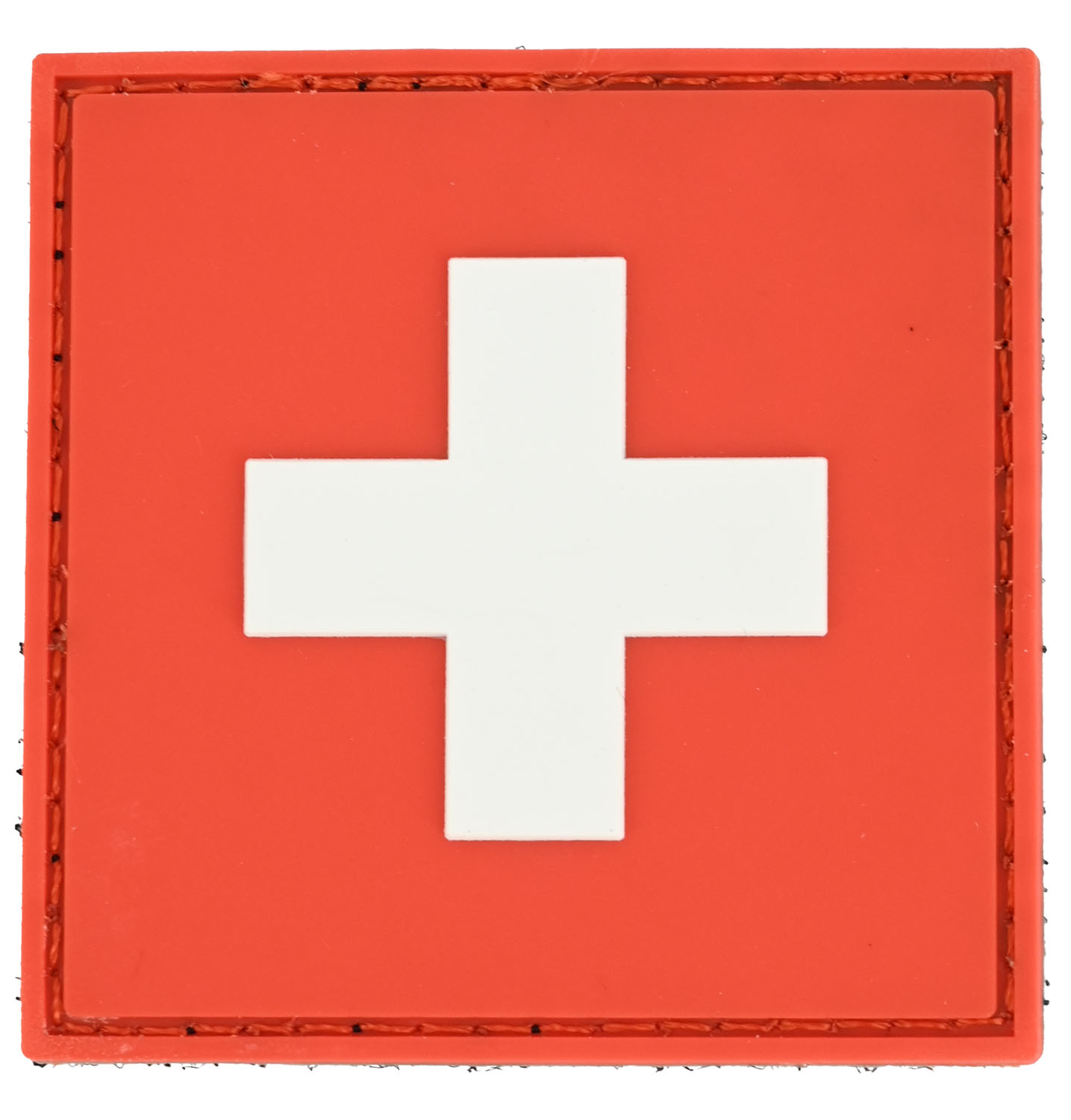 Badge Croix suisse PVC