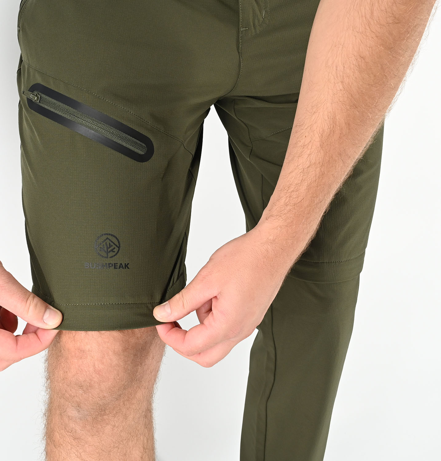 Pantaloni da trekking con zip