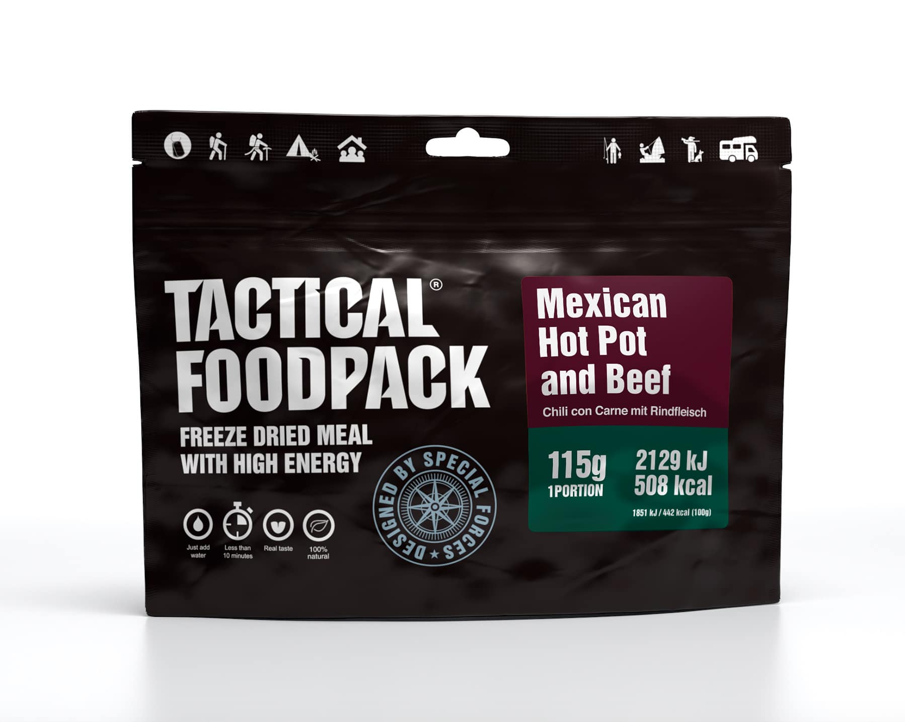 Tactical Foodpack Mexican Hot Pot et Bœuf